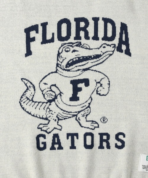 DISCUS ATHLETIC(ディスカス アスレチック)の「【DISCUS ATHLETIC】【DISCUS】カレッジジャガードニット(ニット/セーター・レディース・オレンジ/オフホワイト・M)」の8枚目の写真