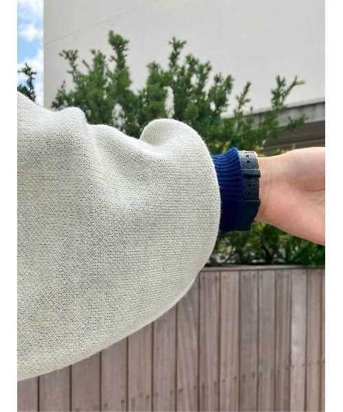 DISCUS ATHLETIC(ディスカス アスレチック)の「【DISCUS ATHLETIC】【DISCUS】カレッジジャガードニット(ニット/セーター・レディース・オレンジ/オフホワイト・M)」の12枚目の写真