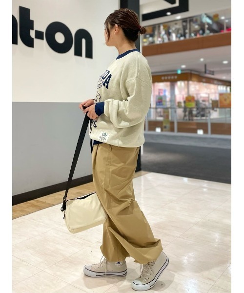 DISCUS ATHLETIC(ディスカス アスレチック)の「【DISCUS ATHLETIC】【DISCUS】カレッジジャガードニット(ニット/セーター・レディース・オレンジ/オフホワイト・M)」の19枚目の写真