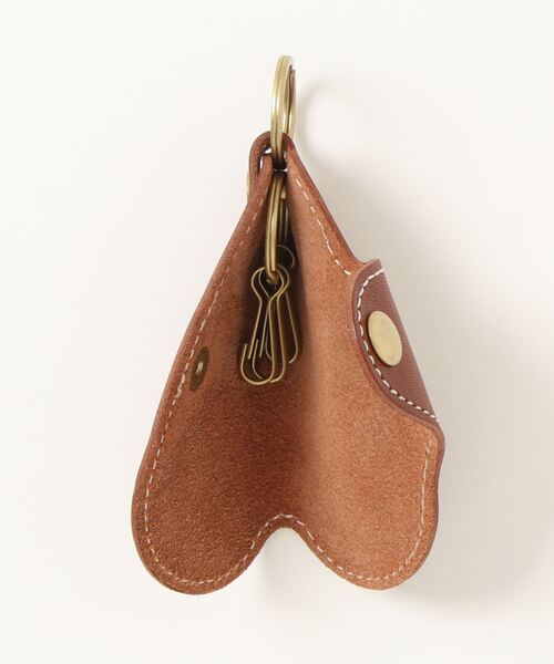 SPINNS（スピンズ）の「U.O L.KEYCASE（キーケース/キーアクセサリー・メンズ・ダークブラウン・ONESIZE）」の2枚目の写真