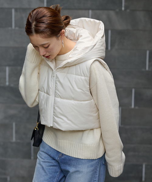 FRAMeWORK（フレームワーク）の「パファーショートベスト（ダウン