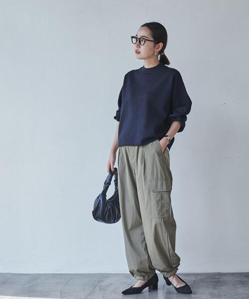 coen（コーエン）の「ナイロンカーゴパンツ（カーゴパンツ・レディース・オリーブ/ブラック・M/L）」の20枚目の写真