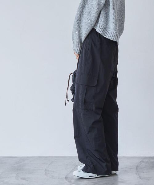 coen（コーエン）の「ナイロンカーゴパンツ（カーゴパンツ・レディース・オリーブ/ブラック・M/L）」の18枚目の写真