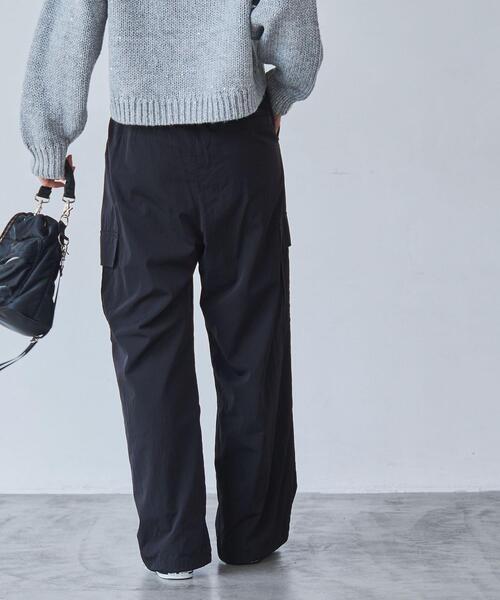 coen（コーエン）の「ナイロンカーゴパンツ（カーゴパンツ・レディース・オリーブ/ブラック・M/L）」の15枚目の写真