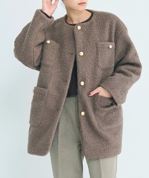 金ボタン」に該当するノーカラーコートファッション通販 - ZOZOTOWN