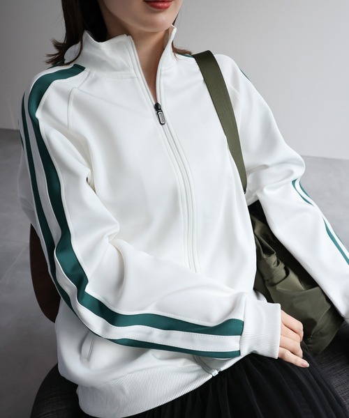 BMSG トラックジャージ セール】ライン入りトラックジャケット/ジャージ（ジャージ