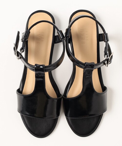 BEAMS HEART（ビームスハート）の「BEAMS HEART / Tストラップ サンダル（サンダル・レディース・ブルー系その他/ブラック/ベージュ・MEDIUM/LARGE/SMALL）」の13枚目の写真