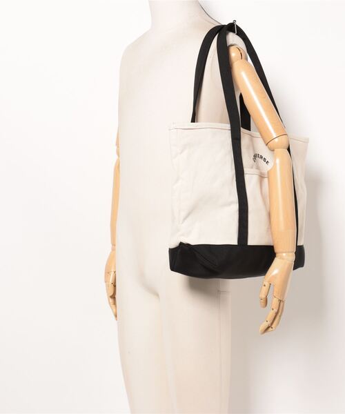 CONVERSE（コンバース）の「【CONVERSE】ARCH TOTE BAG L/トートバッグLサイズ（トートバッグ・メンズ・ブラック/アイボリー/ネイビー/グリーン・FREE）」の8枚目の写真
