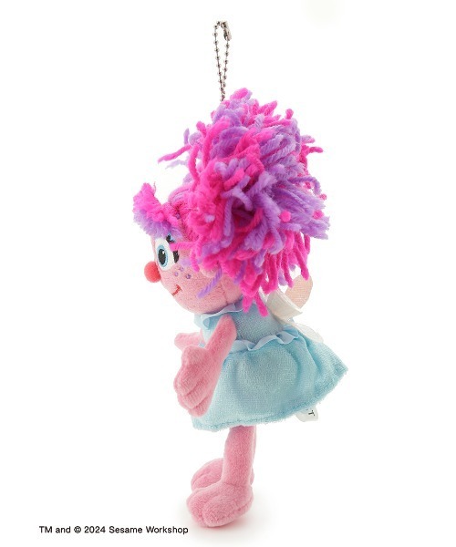カラフルハピネス　ぬいぐるみチャーム　2体セット ぬいぐるみチャーム アビー（チャーム）｜SESAME STREET（セサミ
