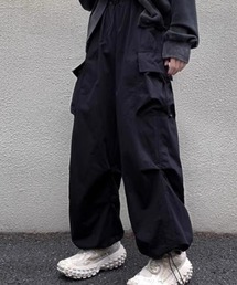 ルーズフィットカーゴパンツ ヴィンテージ風