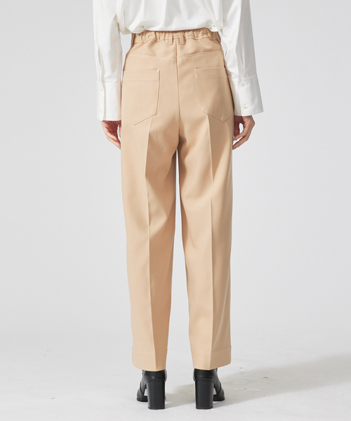 qualite（カリテ）の「ウォームフラノストレートパンツ（その他パンツ・レディース・カーキ/アイボリー/ベージュ・36/40/38）」の12枚目の写真