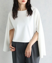 cheriella | 【cheriella】WEB限定カットジョーゼット２WAYカットアウトスリーブプルオーバー(Tシャツ/カットソー)