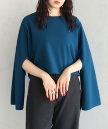 【cheriella】WEB限定カットジョーゼット2WAYカットアウトスリーブプルオーバー(完売)