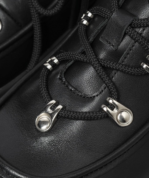 HARE（ハレ）の「ライトソールレザーテックシューズ(HARE)（スニーカー・メンズ・ブラック・MEDIUM/LARGE）」の10枚目の写真