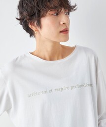 NOLLEY’S | スーピマコットンrespireロゴロンT(Tシャツ/カットソー)