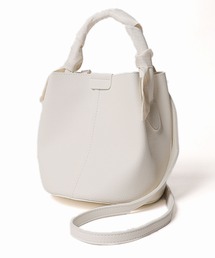 バンダナ付き ワンハンドルバケットバッグ