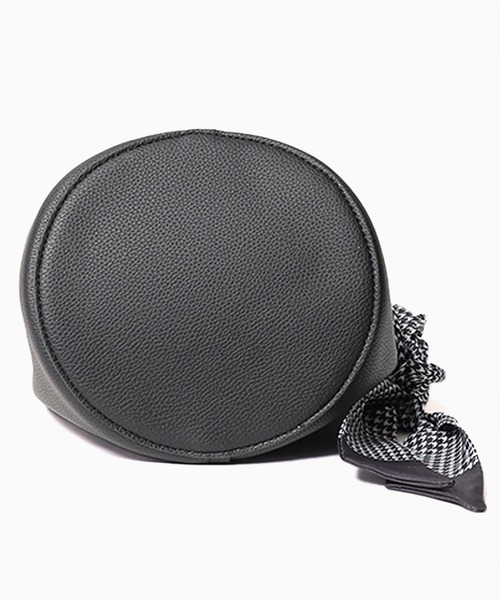 ROOPTOKYO（ループトウキョウ）の「バンダナ付き ワンハンドルバケットバッグ（ショルダーバッグ・レディース・ホワイト/ブラック/グレー・FREE）」の19枚目の写真