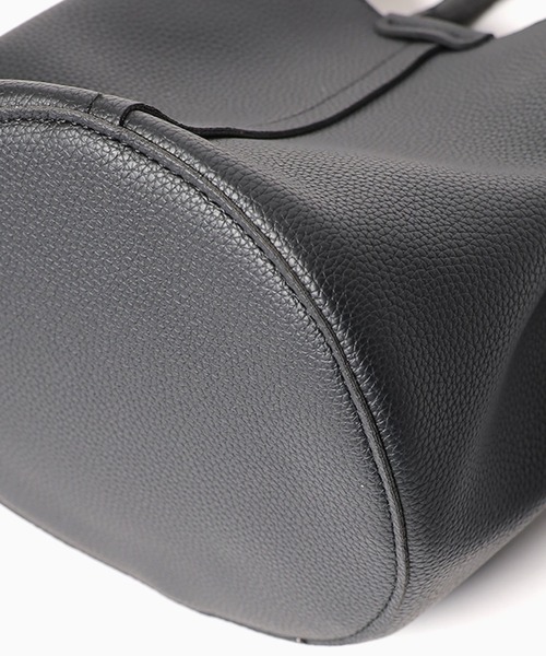 ROOPTOKYO（ループトウキョウ）の「バンダナ付き ワンハンドルバケットバッグ（ショルダーバッグ・レディース・ホワイト/ブラック/グレー・FREE）」の8枚目の写真