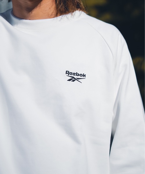 Reebok(リーボック)の「【Reebok/リーボック】カラークルーネックスウェットトップス/プルオーバートレーナー(スウェット・メンズ・グレー/ホワイト/ダークブルー/ダークグレー/グリーン・MEDIUM/X-LARGE/LARGE/SMALL)」の11枚目の写真