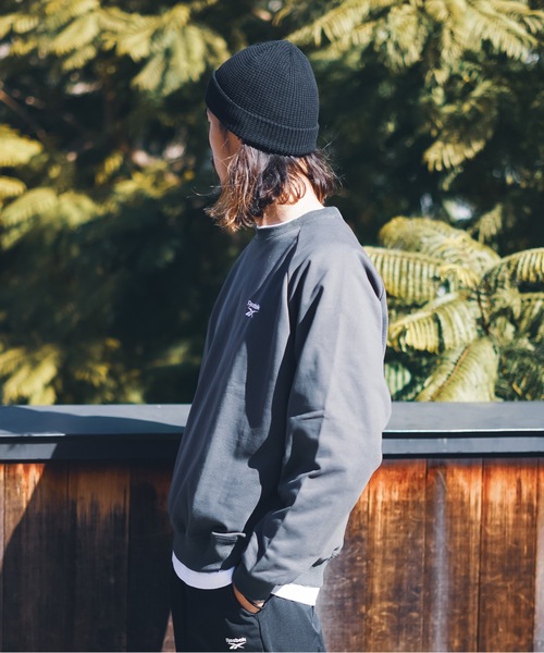 セール】【Reebok/リーボック】カラークルーネックスウェットトップス