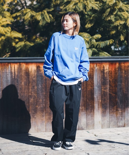 Reebok(リーボック)の「【Reebok/リーボック】カラークルーネックスウェットトップス/プルオーバートレーナー(スウェット・メンズ・グレー/ホワイト/ダークブルー/ダークグレー/グリーン・MEDIUM/X-LARGE/LARGE/SMALL)」の18枚目の写真