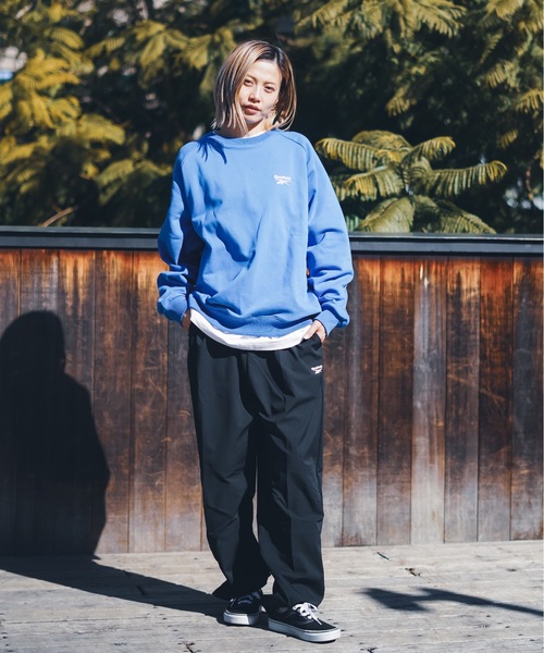 Reebok(リーボック)の「【Reebok/リーボック】カラークルーネックスウェットトップス/プルオーバートレーナー(スウェット・メンズ・グレー/ホワイト/ダークブルー/ダークグレー/グリーン・MEDIUM/X-LARGE/LARGE/SMALL)」の19枚目の写真