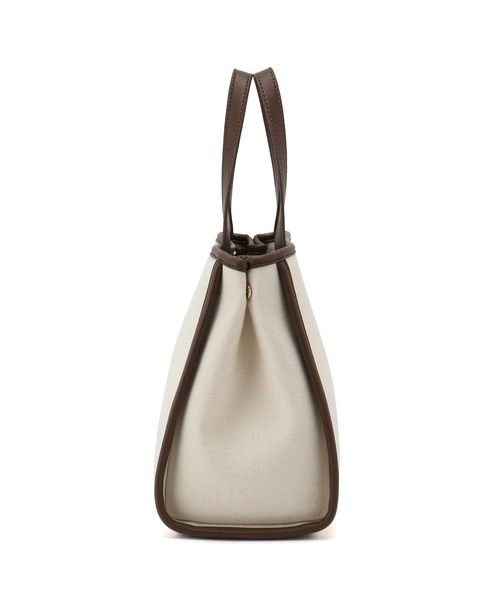 ROPE' PICNIC（ロペピクニック）の「キャンバスコンビミドルトート＆ショルダーバッグ（トートバッグ・レディース・ブラック/キナリ/ラベンダー・FREE）」の8枚目の写真