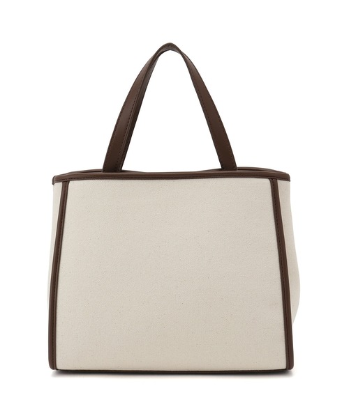 ROPE' PICNIC（ロペピクニック）の「キャンバスコンビミドルトート＆ショルダーバッグ（トートバッグ・レディース・ブラック/キナリ/ラベンダー・FREE）」の9枚目の写真