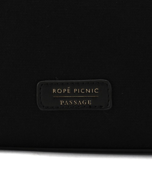 ROPE' PICNIC（ロペピクニック）の「キャンバスコンビミドルトート＆ショルダーバッグ（トートバッグ・レディース・ブラック/キナリ/ラベンダー・FREE）」の14枚目の写真