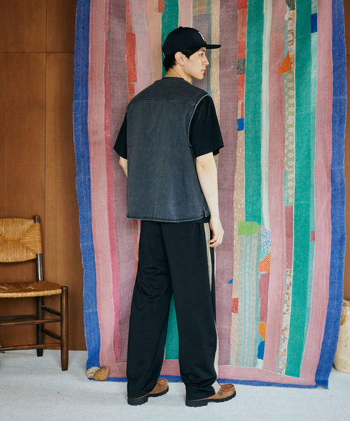 JOURNAL STANDARD relume（ジャーナルスタンダード　レリューム）の「AMERICAN デニムベスト by COTTON USA（ベスト・メンズ・ブルー/ブラック・MEDIUM/LARGE）」の7枚目の写真