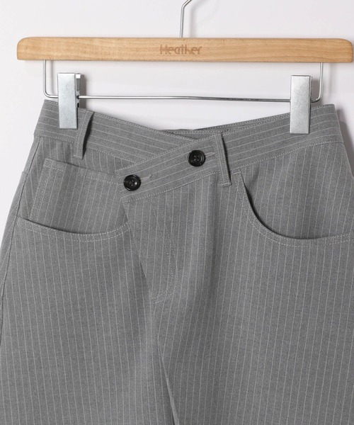 Heather(ヘザー)の「アソートレイヤードパンツ 105242(デニムパンツ・レディース・ブラック/グレー系その他・S/M)」の6枚目の写真