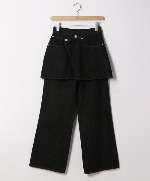 Heather(ヘザー)の「アソートレイヤードパンツ 105242(デニムパンツ・レディース・ブラック/グレー系その他・S/M)」の22枚目の写真