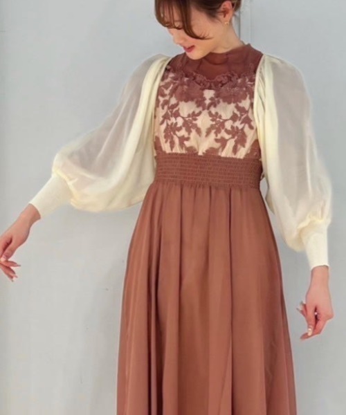 【セール】【Cupid Heart】結婚式用！シアーボレロ（カーディガン/ボレロ）｜Cupid Heart（キューピッドハート）