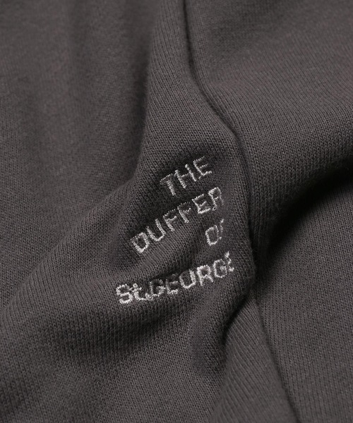 The DUFFER of ST.GEORGE(ザダファーオブセントジョージ)の「【WEB限定アイテム】9.5oz T/C SWEAT LOOSE FIT EASY PT:セットアップ 9.5オンススウェット ルーズフィット ウェービングベルト イージーパンツ(スウェットパンツ・メンズ・チャコールグレー/ブラック/ホワイト・X-LARGE/LARGE/MEDIUM/SMALL)」の4枚目の写真