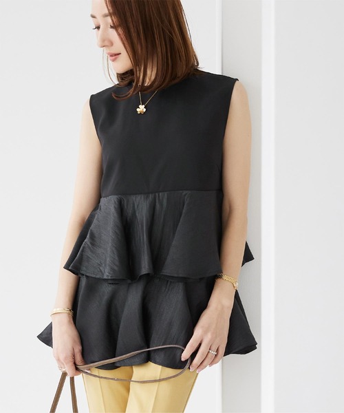 ノースリーブティアードトップス（タンクトップ）｜ur's（ユアーズ）
