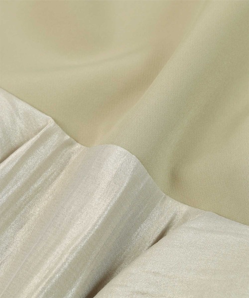 UR'S（ユアーズ）の「ノースリーブティアードトップス（タンクトップ・レディース・ブラック/ライトカーキ/ホワイト・M/L/S）」の4枚目の写真