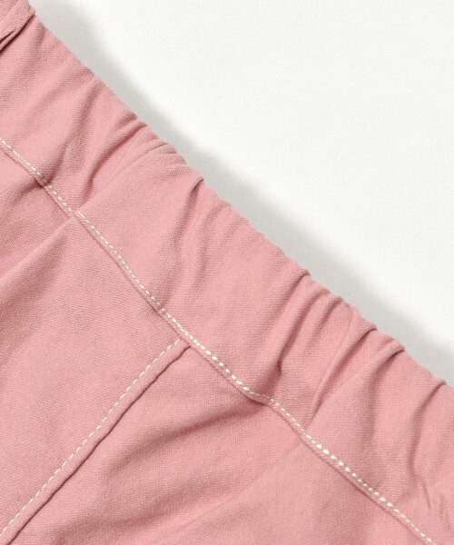 Noeil aime BeBe(ノイユエイムベベ)の「ストレッチツイル裾レースパンツ(80~130cm)(その他パンツ・キッズ・ブルー/ピンク・130cm/120cm/100cm/90cm/110cm/80cm)」の12枚目の写真