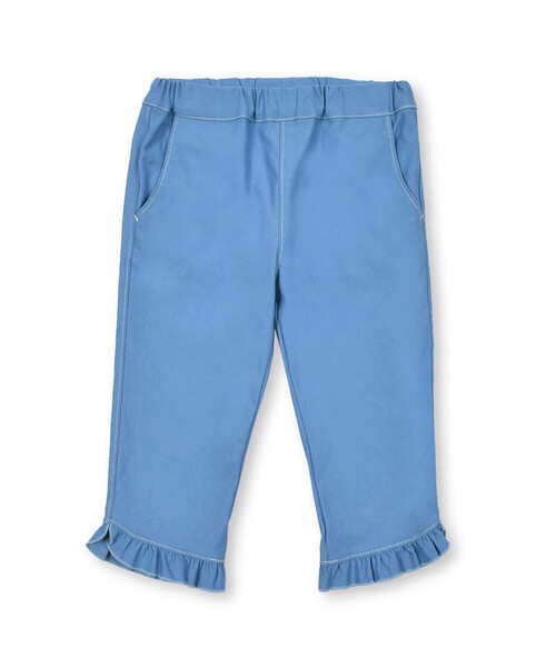Noeil aime BeBe(ノイユエイムベベ)の「ストレッチツイル裾レースパンツ(80~130cm)(その他パンツ・キッズ・ブルー/ピンク・130cm/120cm/100cm/90cm/110cm/80cm)」の15枚目の写真