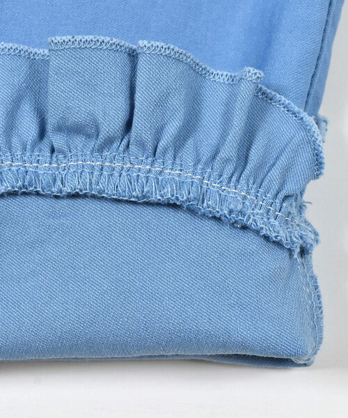 Noeil aime BeBe(ノイユエイムベベ)の「ストレッチツイル裾レースパンツ(80~130cm)(その他パンツ・キッズ・ブルー/ピンク・130cm/120cm/100cm/90cm/110cm/80cm)」の19枚目の写真