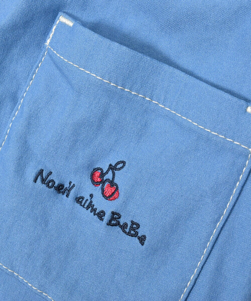 Noeil aime BeBe(ノイユエイムベベ)の「ストレッチツイル裾レースパンツ(80~130cm)(その他パンツ・キッズ・ブルー/ピンク・130cm/120cm/100cm/90cm/110cm/80cm)」の21枚目の写真