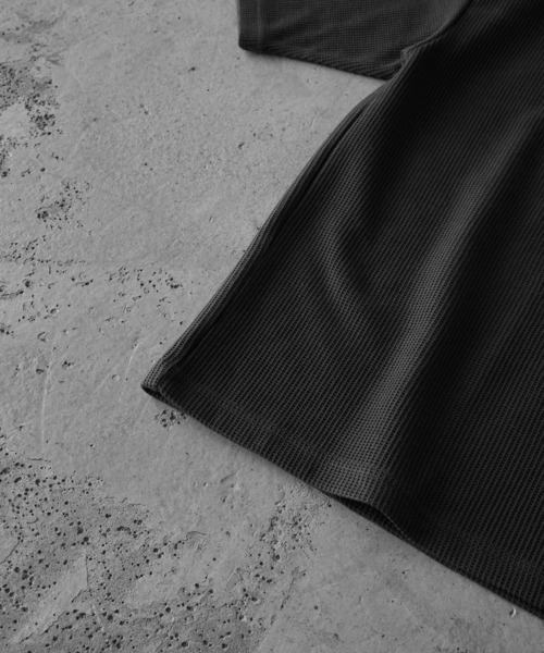 RUUBON（ルーボン）の「【RUUBON】waffle skipper polo shirt