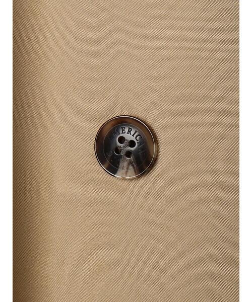 AMERICAN HOLIC(アメリカンホリック)の「花粉防止Wボタントレンチコート(トレンチコート・レディース・ベージュ/アイボリー・M/L)」の7枚目の写真