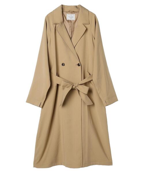 AMERICAN HOLIC(アメリカンホリック)の「花粉防止Wボタントレンチコート(トレンチコート・レディース・ベージュ/アイボリー・M/L)」の14枚目の写真