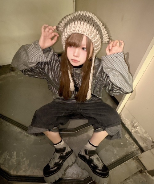 AJOBYAJO（アジョバイアジョ）の「韓国ブランド AJOBYAJO アジョバイアジョ Dog Tag Layered Necklace チェーンネックレス シルバーネックレス レイヤードネックレス シルバーアクセサリー タグネックレス 韓国ストリート 韓国ファッション（ネックレス・メンズ・シルバー・ONE SIZE）」の10枚目の写真
