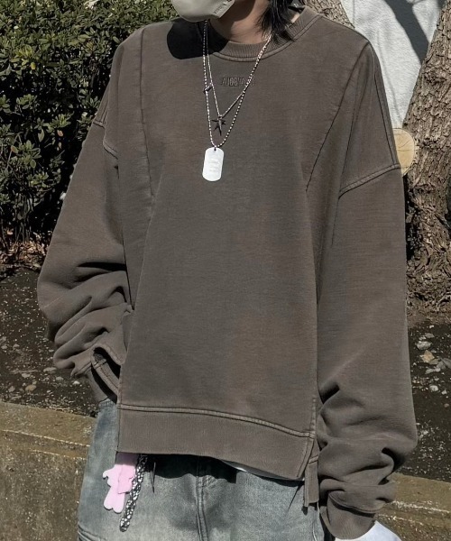 AJOBYAJO（アジョバイアジョ）の「韓国ブランド AJOBYAJO アジョバイアジョ Dog Tag Layered Necklace チェーンネックレス シルバーネックレス レイヤードネックレス シルバーアクセサリー タグネックレス 韓国ストリート 韓国ファッション（ネックレス・メンズ・シルバー・ONE SIZE）」の12枚目の写真