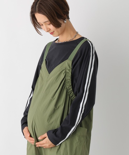 LEPSIM（レプシィム）の「【産前・産後対応】マタニティ／シアーラインプルオーバー　992070（マタニティウェア/グッズ・レディース・ブラック/イエロー/オフホワイト・FREE）」の19枚目の写真