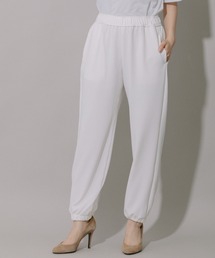 Munich | ストレッチジョーゼットジャージリラックスジョガーパンツ(スウェットパンツ)