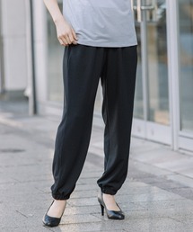 Munich | ストレッチジョーゼットジャージリラックスジョガーパンツ(スウェットパンツ)