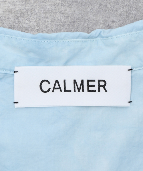 CALMER（カルメール）の「【CALMER / カルメール】別注 ナチュラルダイ シャツ(ムラゾメ)（シャツ/ブラウス・メンズ・サックスブルー・FREE）」の14枚目の写真