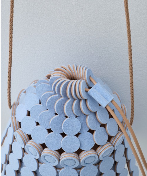 MARY AL TERNA（メアリオルターナ）の「【MARY AL TERNA/メアリオルターナ】MOON SHOULDER BAG（ハンドバッグ・レディース・ブラック/アイボリー/ブルー・FREE）」の13枚目の写真